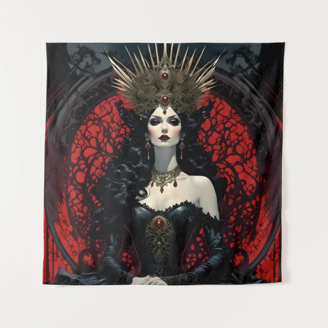 Tapete De Parede Rainha Gótica (Frente)