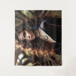 Tapete De Parede Rapariga com Joia