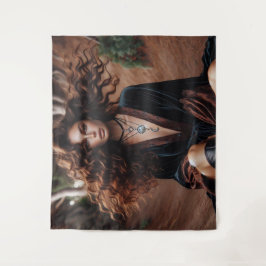 Tapete De Parede Rapariga com Joia