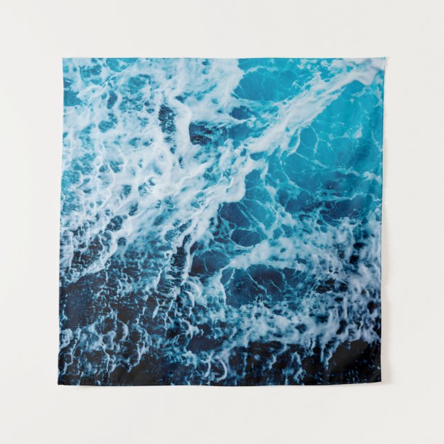 Tapete De Parede Rapid sea while sailing ship. Dramatic and picture (Frente)