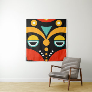 Tapete De Parede Rasta Mask