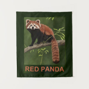 Tapete De Parede Red Panda