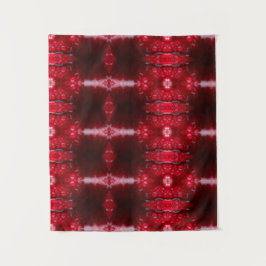 Tapete De Parede Red Petunia Ikat