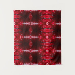 Tapete De Parede Red Petunia Ikat