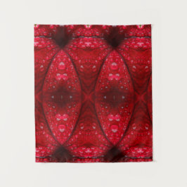 Tapete De Parede Red Petunia Ikat 5