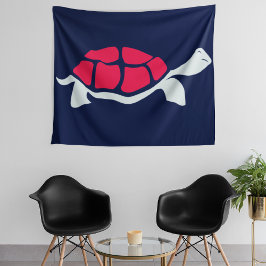 Tapete De Parede Red Tortoise