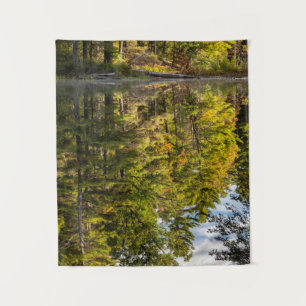 Tapete De Parede Reflexos no Lago Red Eagle Montanhas Brancas