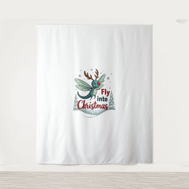 Tapete De Parede Reindeer Dragonfly (Frente)