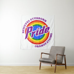 Tapete De Parede Remover Manchas de Laranja Stubborn Mondo LGBTQ