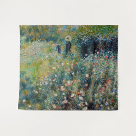 Tapete De Parede Renoir - Mulher com Parasol num Jardim