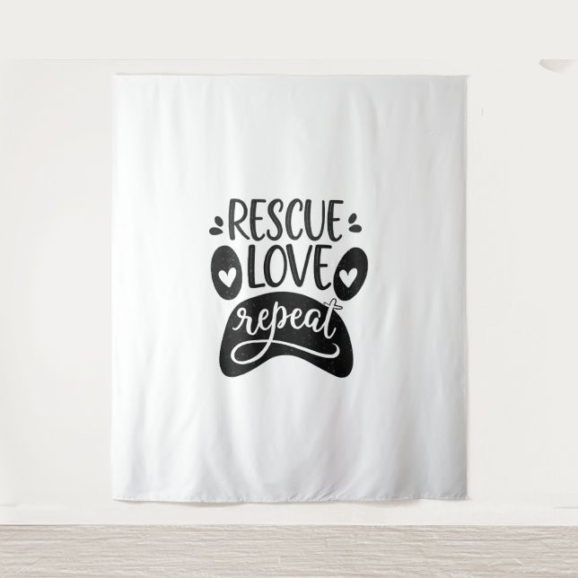 Tapete De Parede Resgate Love Repete Dog Paw (Frente)