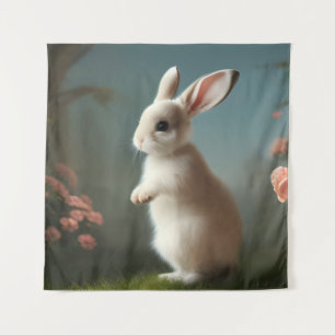 Tapete De Parede Retrato Bonito de Bunny Bebê