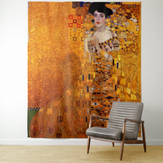 Tapete De Parede Retrato de Adele Bloch-Bauer por Gustavo Klimt