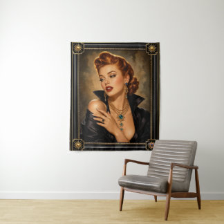 Tapete De Parede Retrato de Lady Xzendyia Vandenhoff Atemporal