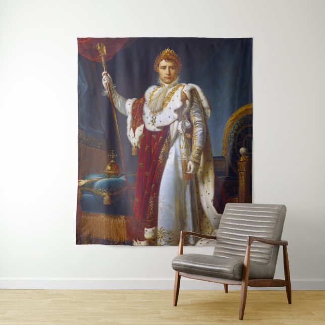 Tapete De Parede Retrato de Napoleão Bonaparte, Francois Gérard (In Situ)