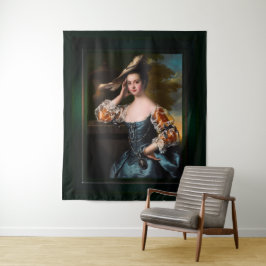 Tapete De Parede Retrato de Susannah Hope por Joseph Wright