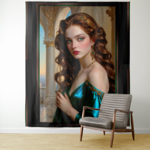 Tapete De Parede Retrato Encantador do Emerald Empress