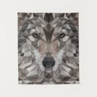 Retrato Geométrico Lone Wolf