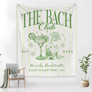 Tapete De Parede Retro Moderno Fim de Semana de Solteira do Bach Cl