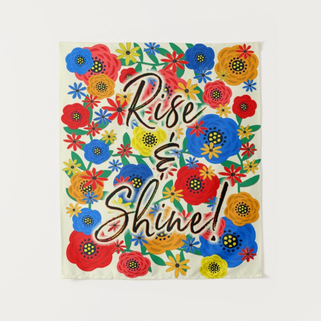 Tapete De Parede Rise & Shine Pequeno (Frente)