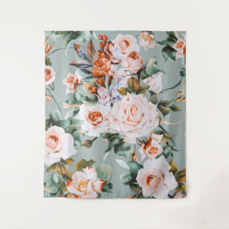 Tapete De Parede Romantic Blossom Haven