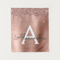 Rosa Dourado - Brilho Rosa Bege Glitter Metal Mono
