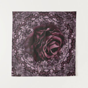 Tapete De Parede Rosa Mandala