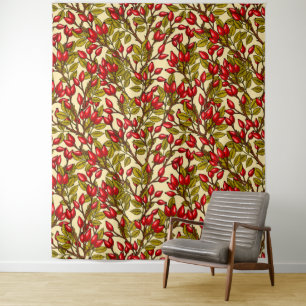 Tapete De Parede Rosa, vermelho, verde, amarelo