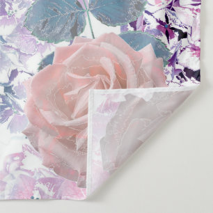 Tapete De Parede Rosas de aquarelas e híbridos.