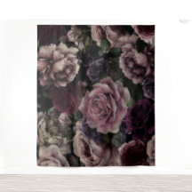 Rosas Na Burgundia E Na Vintagem Rosa Botânica