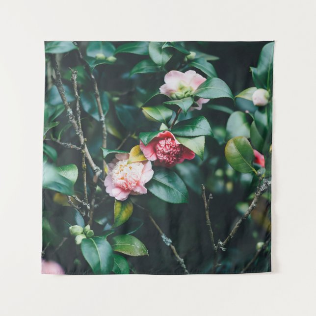 TAPETE DE PAREDE ROSES IN THE GARDEN (Frente)