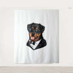 Tapete De Parede Rottweiler O Guarda-costas