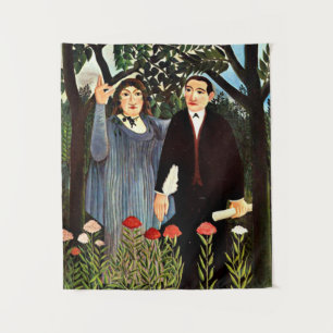 Tapete De Parede Rousseau - O uso que inspira o poeta