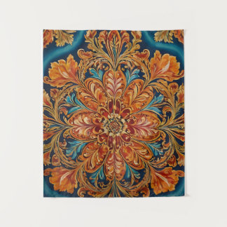 Tapete De Parede Royal Baroque Floral Tapestry
