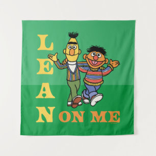 Tapete De Parede Rua Sésamo   Bert & Ernie Lean on Me