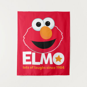 Tapete De Parede Rua Sésamo   Elmo Muitas filhas desde 1984