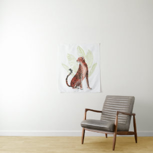 Tapete De Parede Ruby Runner Leopard