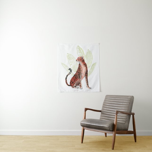 Tapete De Parede Ruby Runner Leopard (In Situ)