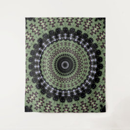 Tapete De Parede Sage Green Mandala