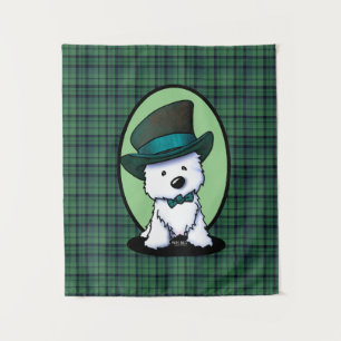 Tapete De Parede Saint Patrick Westie KiniArt