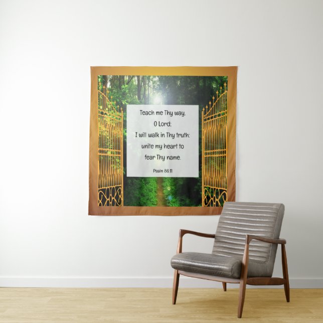 Tapete De Parede Salmo 86:11 (In Situ)