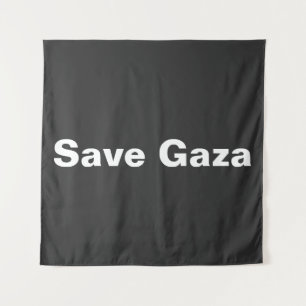 Tapete De Parede Salvar Gaza Texto Simples Apoiando Gaza Palestina