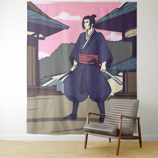 Tapete De Parede samurai (In Situ)