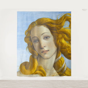 Tapete De Parede Sandro Botticelli - Nascimento do Detalhe de Vênu