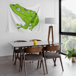 Tapete De Parede Sapo Verde