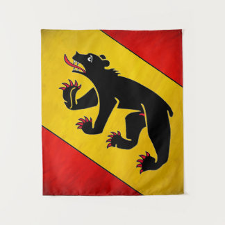Tapete De Parede " Schweiz: Wappen Flagge Kanton Bern ...