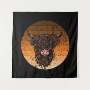 Tapete De Parede Scottish Highland Cattle