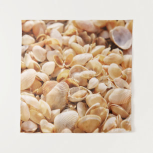 Tapete De Parede Sea Beach Shell: Fundo Texturizado de Verão