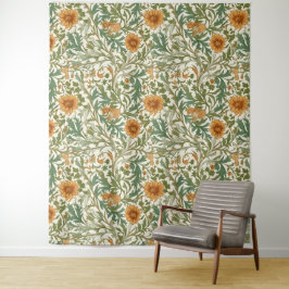 Tapete De Parede Seamless Arts and Crafts style repeating pattern