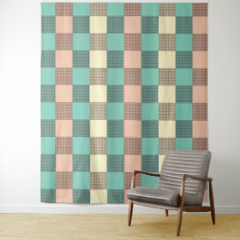 Tapete De Parede Seamless plaid pattern  